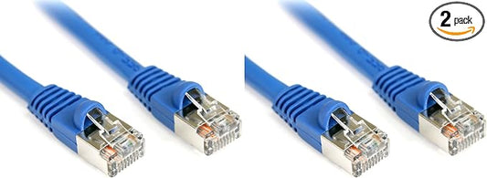 StarTech.com 3 ft Cat5e Blue Snagless Shielded RJ45 F/UTP Cat 5e Patch Cable - by StarTech