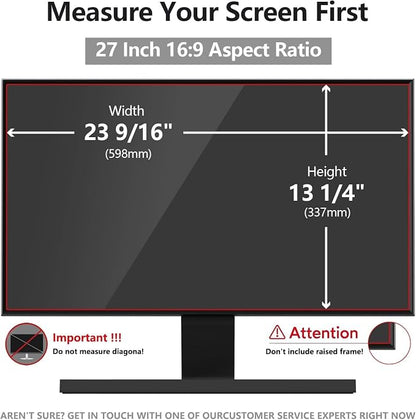 27 Inch Computer Privacy Screen Shield - Image 2