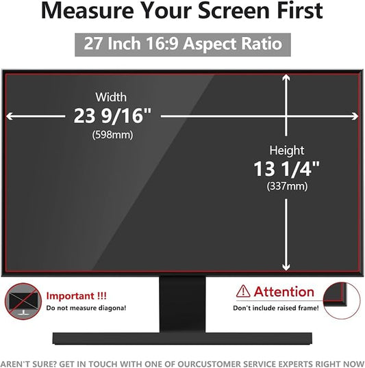 27 Inch Computer Privacy Screen Shield - Image 2