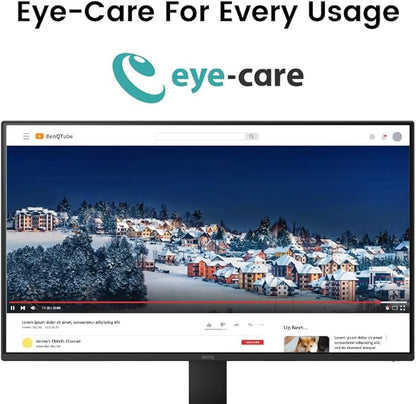BenQ GW2791 27” 1080p FHD 100Hz IPS Eye-Care Monitor, DisplayPort, Ultra Slim - Image 6