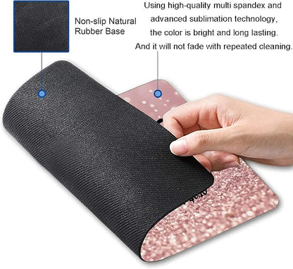Mouse Pad, Premium-Textured Mouse Mat, Non-Slip Rubber Base Mousepad - Image 2