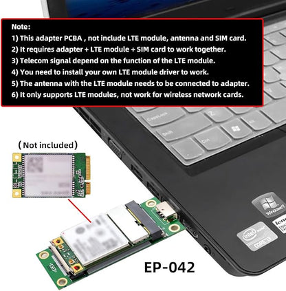 Mini PCI-E Wireless WWAN to USB 2.0 Riser Adapter Card - Image 8