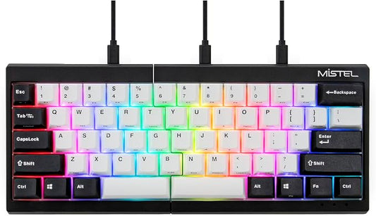 MD600 V3 RGB ORCA TKL Ergonomic Mechanical Keyboard, Cherry MX, Split Layout by BAROCCOMiSTEL