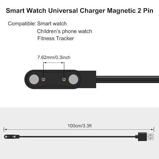 Meliya 2 Pack USB Magnetic Charger Cable Compatible - Image 2