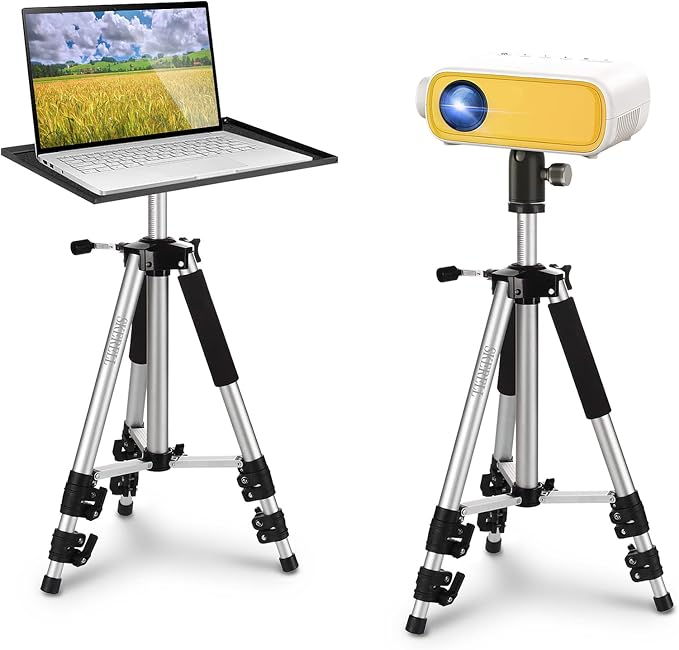 SKERELL Projector Stand Tripod Adjustable: Universal Laptop Standing Height by SKERELL
