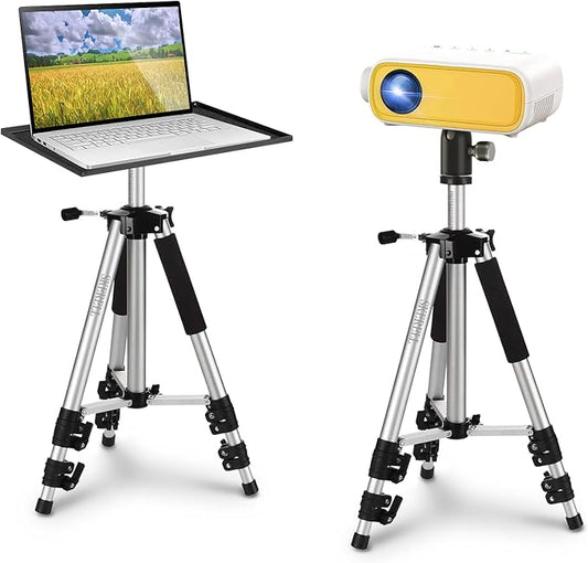 SKERELL Projector Stand Tripod Adjustable: Universal Laptop Standing Height by SKERELL