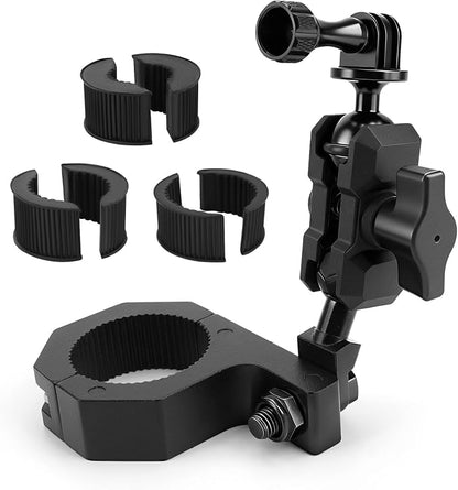 Jerbor Aluminum UTV ATV Camera Mount Holder 360° Compatible by JERBOR