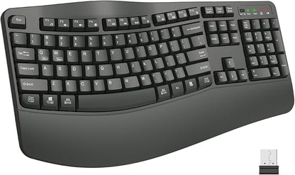 EDJO Ergonomic Wireless Keyboard by EDJO