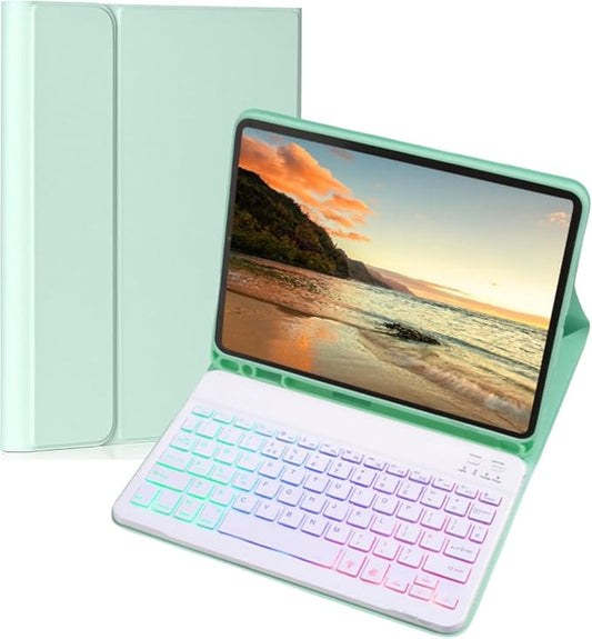 Keyboard Case for Galaxy Tab S6 Lite 10.4 Inch 2024/2022/2020, Slim Lightweight by Unknown
