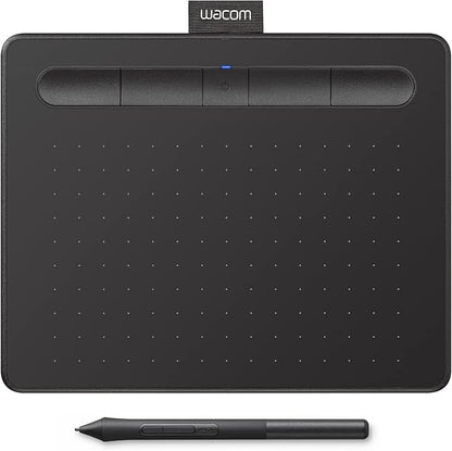 Wacom Intuos Small Bluetooth Graphics Drawing Tablet, 4 Customizable ExpressKeys by Wacom