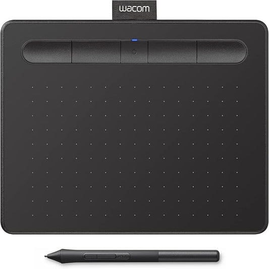 Wacom Intuos Small Bluetooth Graphics Drawing Tablet, 4 Customizable ExpressKeys by Wacom