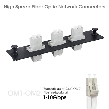 3 Duplex LC/MM Fiber Patch Panel - Image 5