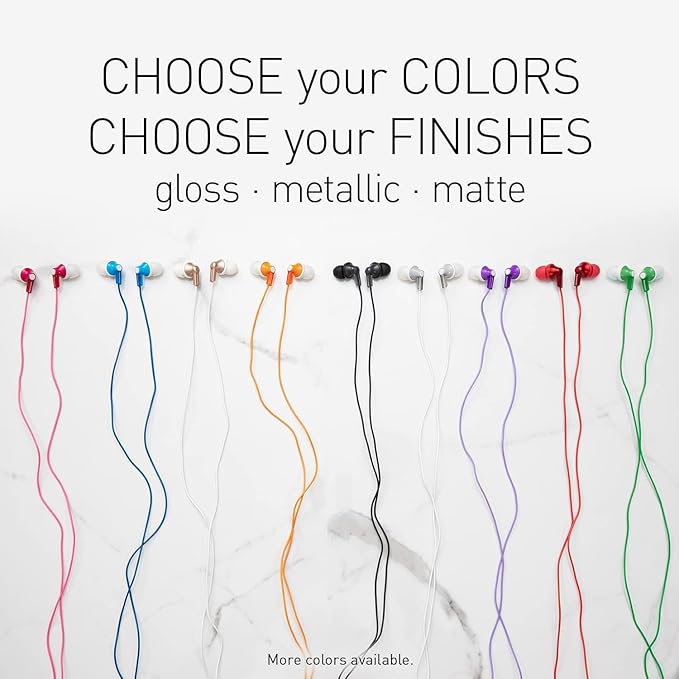 Panasonic ErgoFit Wired Earbuds, 3.5mm Jack In-Ear Headphones - Image 4