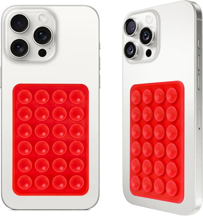 2PCS Silicone Suction Phone Case Mount, Non Slip Suction Cup, Hands-Free Phone by Giumel