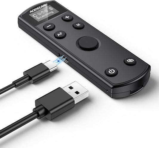 AODELAN for Canon Rechargeable Wireless Shutter Release Camera Remote Control by AODELAN