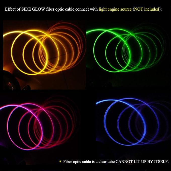 AKEPO Ф0.31in*16.4ft PMMA Plastic Side Glow Cable - Image 2