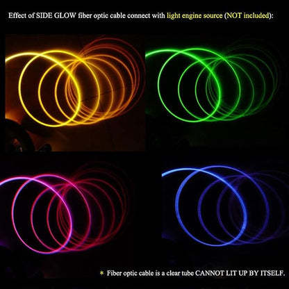 AKEPO Ф0.06in*16.4ft PMMA Plastic Side Glow Cable - Image 2