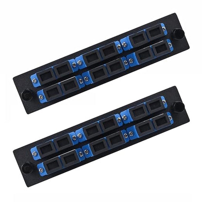 2-Pack 6 Duplex SC/UPC Fiber Patch Panel by Duogaliaopticalfiberproduct