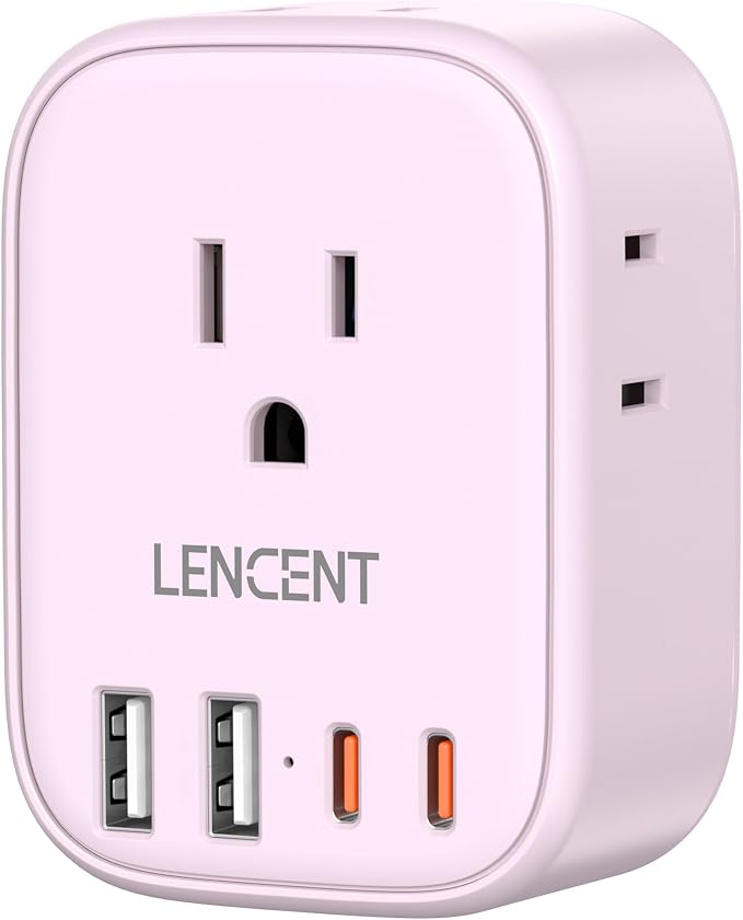 LENCENT Multi Plug Outlet Extender by LENCENT