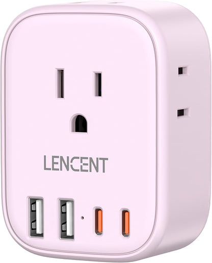 LENCENT Multi Plug Outlet Extender by LENCENT