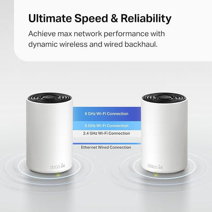 TP-Link Deco XE70 Pro AXE4900 Tri-Band WiFi 6E Mesh WiFi System - Image 7