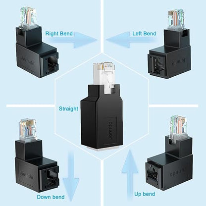 2PCS RJ45 to RJ46 Shielded Coupler Adapter - Image 5