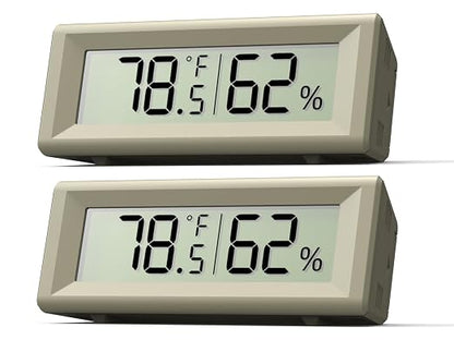 Small Digital Hygrometer, Humidity Meter, Indoor Thermometer, Room Temperature by PFTTDD