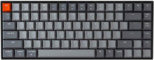 Keychron K2 75% Layout Bluetooth Wireless Mechanical Keyboard K Pro Brown by Keychron