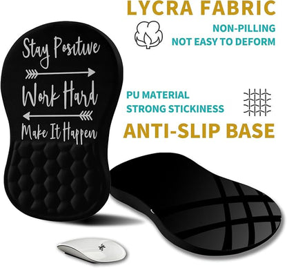 Hokafenle Ergonomic Mouse Pad Wrist Support, Wrist Rest Mousepad - Image 5