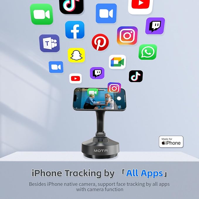 MOTA Tripod Stand Only for iPhone, Foldable Gimbal Stabilizer - Image 3
