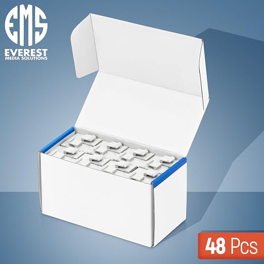 Everest 48-Pack Cat6 RJ45 Keystone Coupler - Image 2