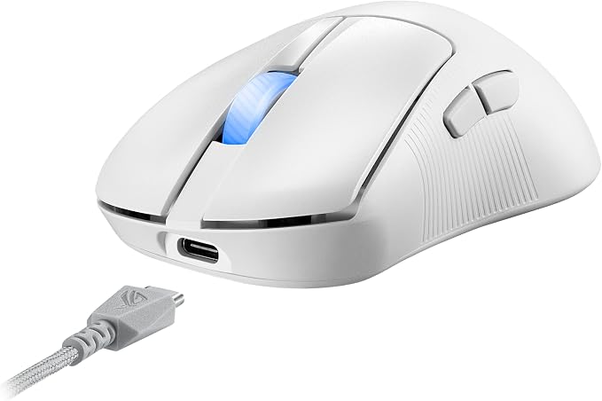 ASUS ROG Keris II Ace Wireless Gaming Mouse – Right-Handed Ergonomic, Tri-Mode - Image 12