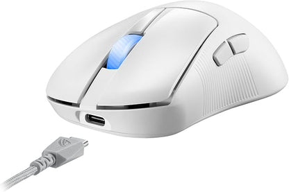ASUS ROG Keris II Ace Wireless Gaming Mouse – Right-Handed Ergonomic, Tri-Mode - Image 12