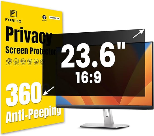 F FORITO 23.6 Inch 16:9 360°Privacy Screen Protector by FFORITO