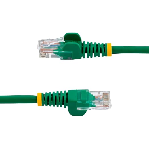 StarTech.com 10 ft. Cat5e Ethernet Cable 10 ft Green - 3 m Cat 5e Snagless - Image 3