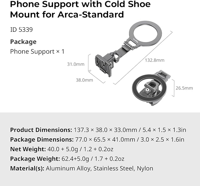 SMALLRIG Metal Phone Mount - Image 7