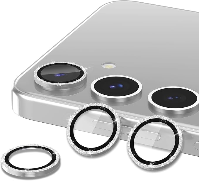 for Samsung Galaxy S25 Plus Camera Lens Protector, Individual Metal Ring - Image 2