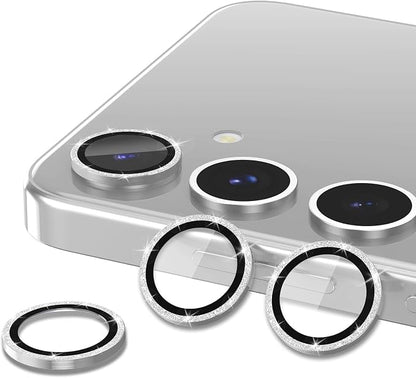 for Samsung Galaxy S25 Camera Lens Protector, Individual Metal Ring Tempered - Image 2