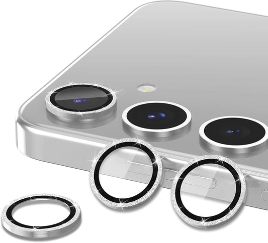 for Samsung Galaxy S25 Camera Lens Protector, Individual Metal Ring Tempered - Image 2