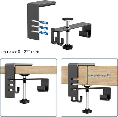 Zilink No Dril Under Desk Cable Management Tray 40" Cord Organizer - Image 7