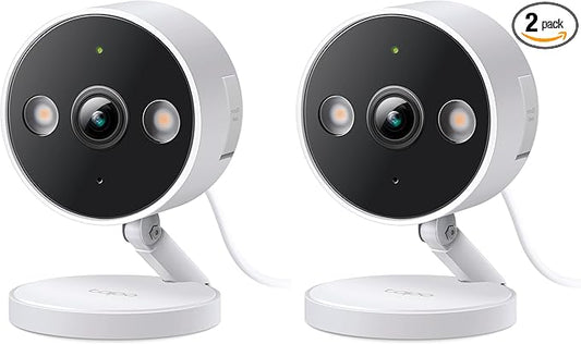 Tapo 2K+ Indoor/Outdoor Wired Security Camera by Tapo