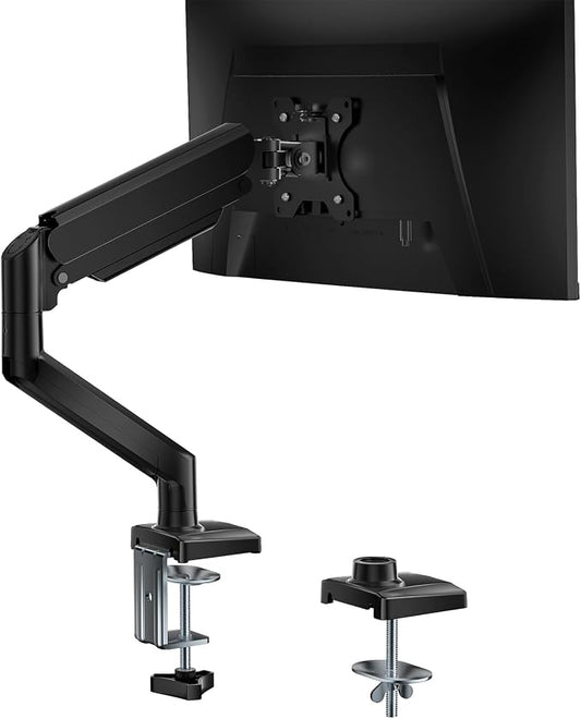WALI Single Monitor Mount, Gas Spring Monitor Arm by WALI