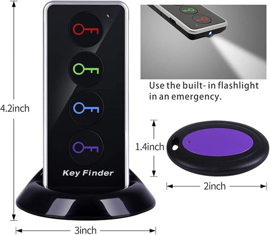 Reyke Key Finder, 80dB+ RF Item Locator Tags - Image 2
