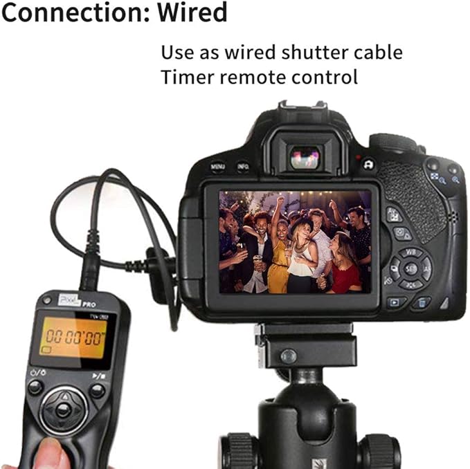 Pixel TW-283 DC2 Wireless Shutter Remote Release Control Intervalometer FSK - Image 4