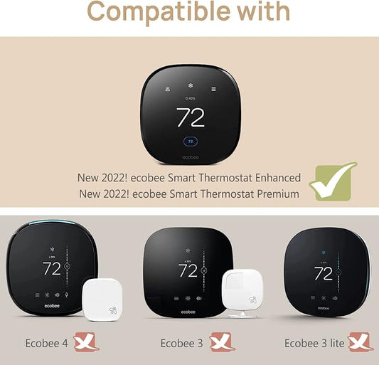 CaseBot Wall Plate for 2022 Ecobee Smart Thermostat Premium & 2022 Ecobee Smart - Image 2