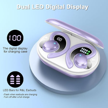Wireless Earbud, 48H Running Wireless Earphones - Image 7