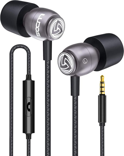 LUDOS Clamor Wired Earbuds in-Ear Headphones, 5 Years Warranty, Earphones by Ludos