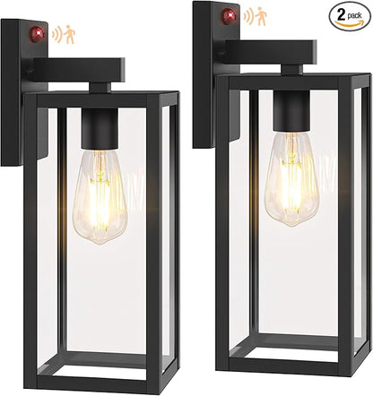 BesLowe Upgraded Motion Sensor Outdoor Wall Lights, 15” Dusk to Dawn Porch by BringYouBrightFuture
