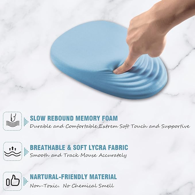 Ergonomic Mouse Pad Wrist Support, Mouse Pad - Image 4