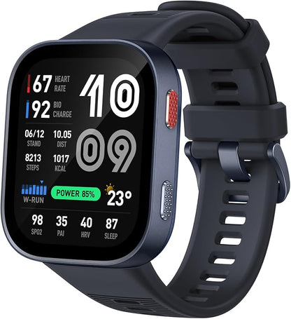 Amazfit Bip Max 50mm Smartwatch, 2.07" AMOLED Display, 20 Days of Battery by Amazfit